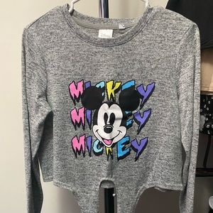 Loongsleeve crop top